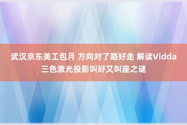 武汉京东美工包月 方向对了路好走 解读Vidda三色激光投影叫好又叫座之谜